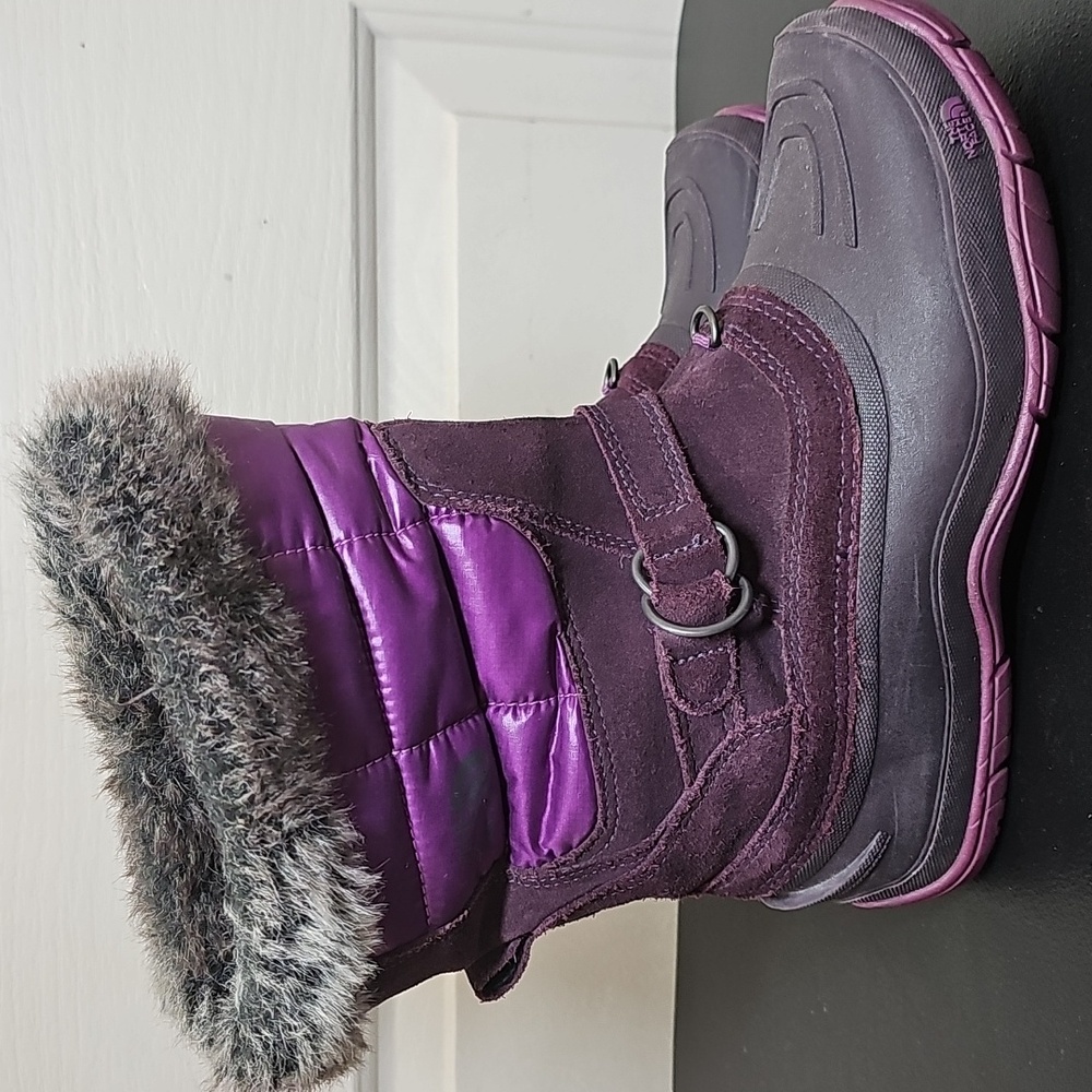 The North Face Purple Winter Boots